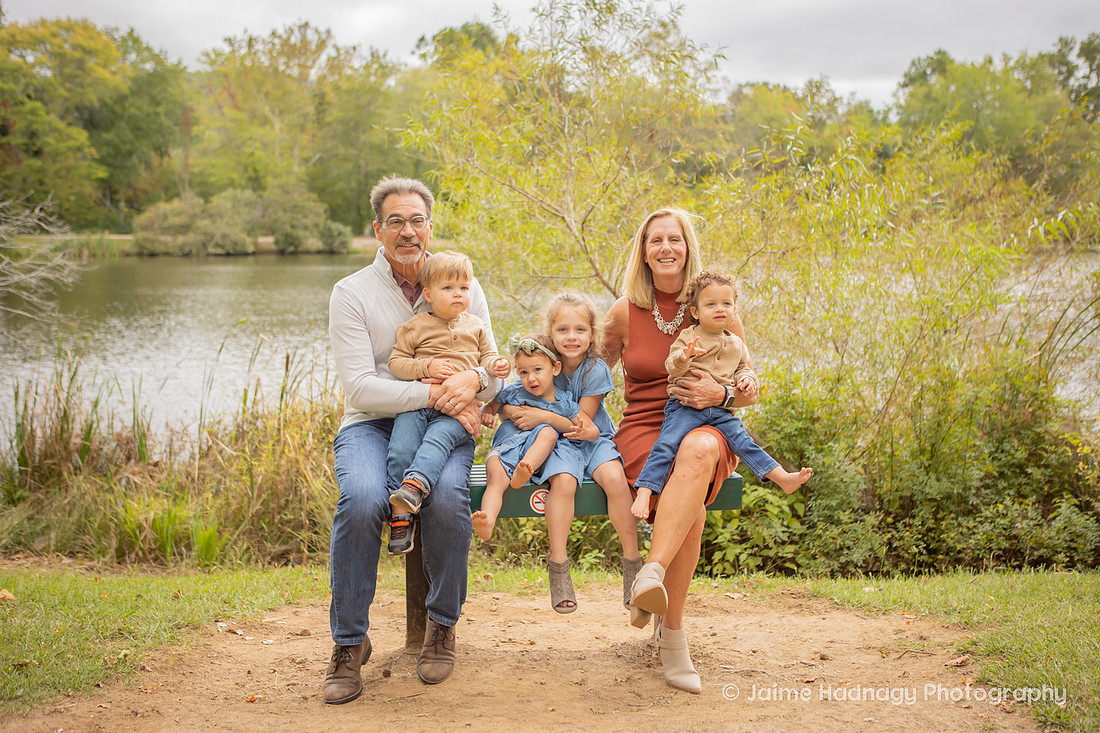 Extended Family Photos in the Park | Asheville Professional Photographer