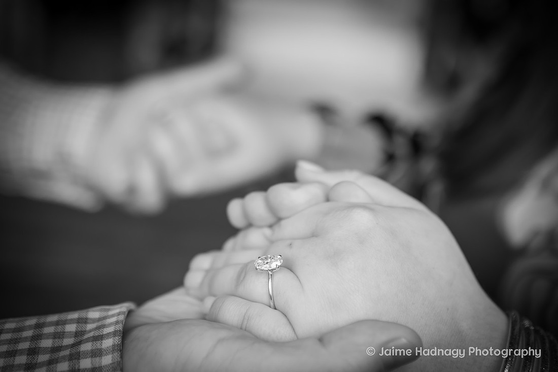Rainy Day Proposal Photography at the Arboretum in Asheville | Engagement Photographer