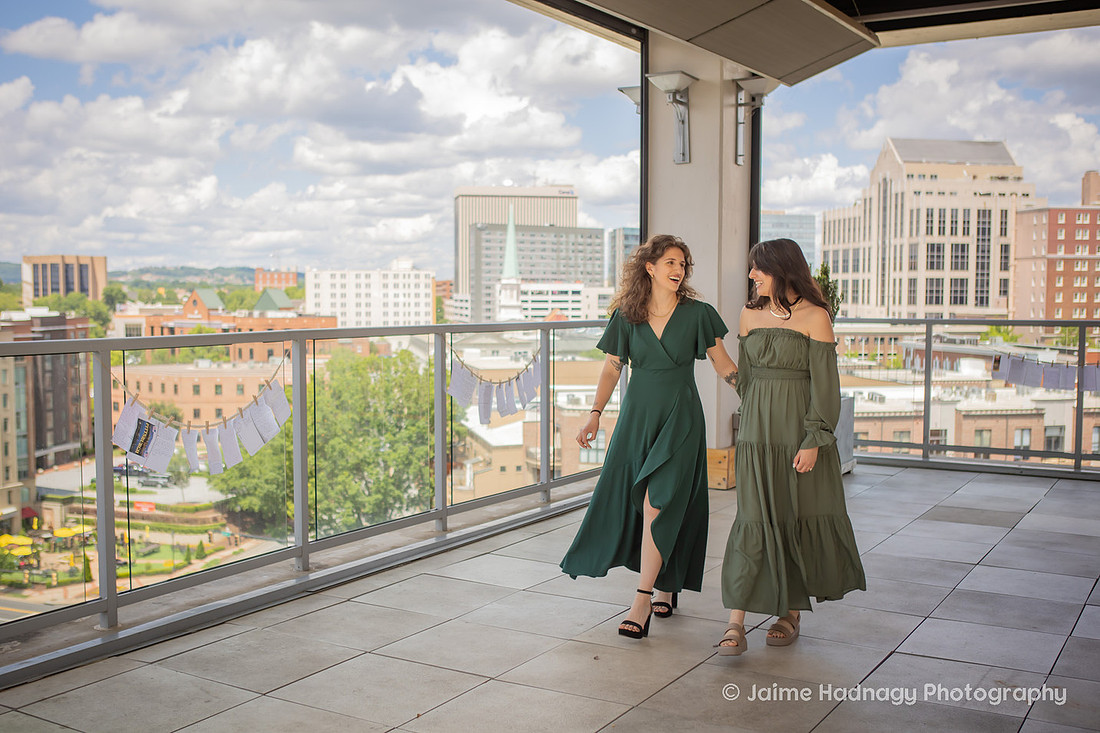 Same Sex Couple Engagement Photos in Greenville SC