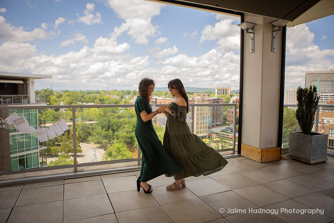 Same Sex Couple Engagement Photos in Greenville SC
