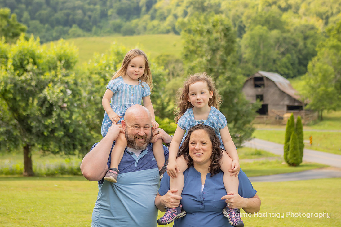 Playful Family photo session | Asheville Photographer