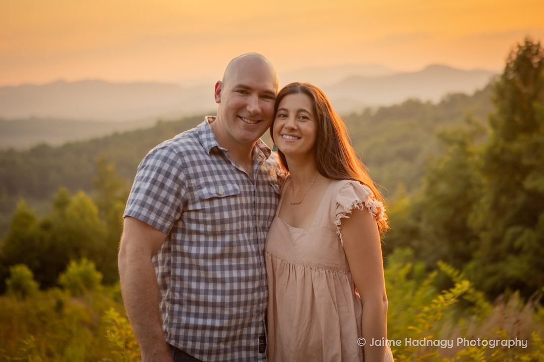 Sunset Family Photos Golden Hour 