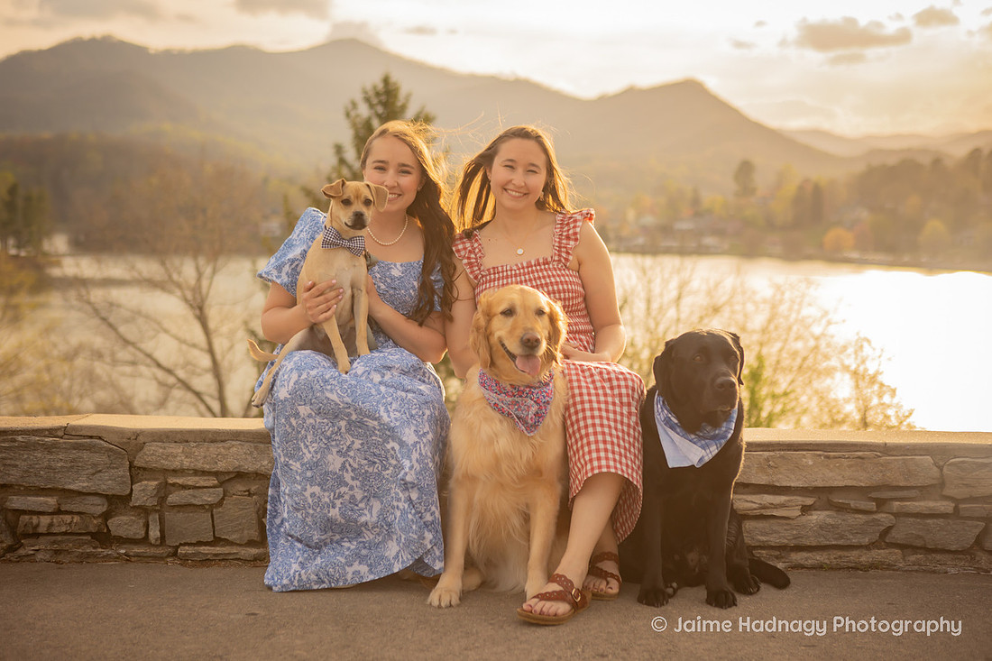Pet Photoshoot at Lake Junaluska | Asheville Dog Photographer