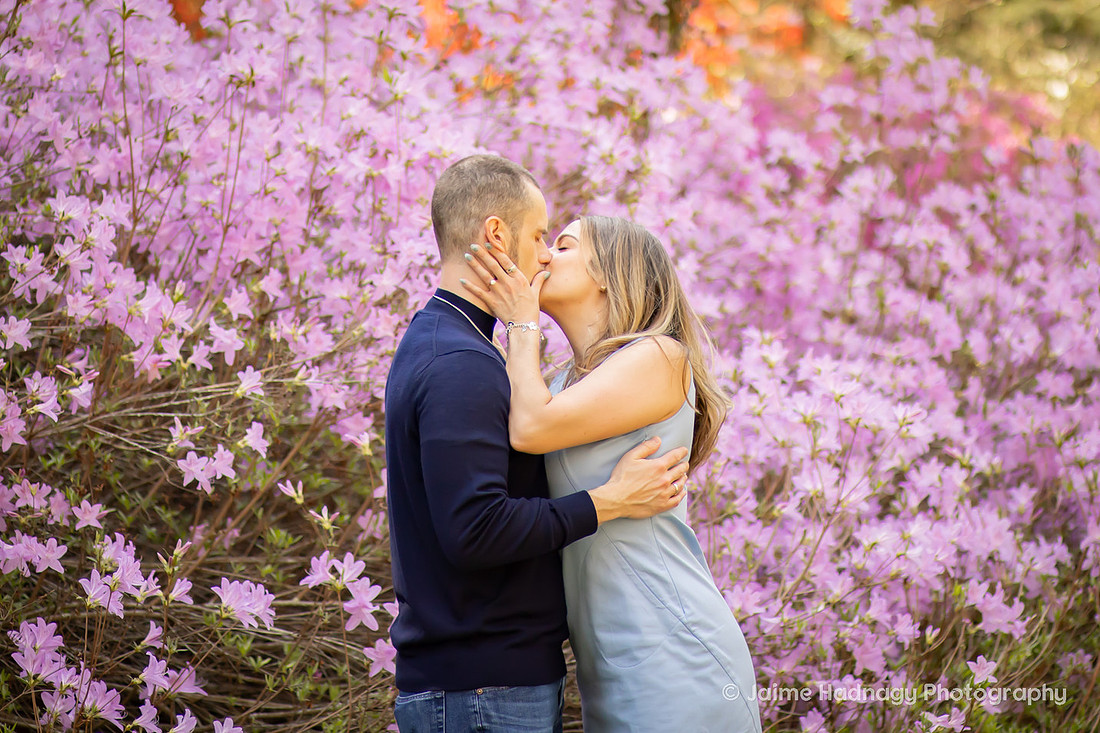Asheville Engagement Photographer Session at Biltmore Estate Gardens