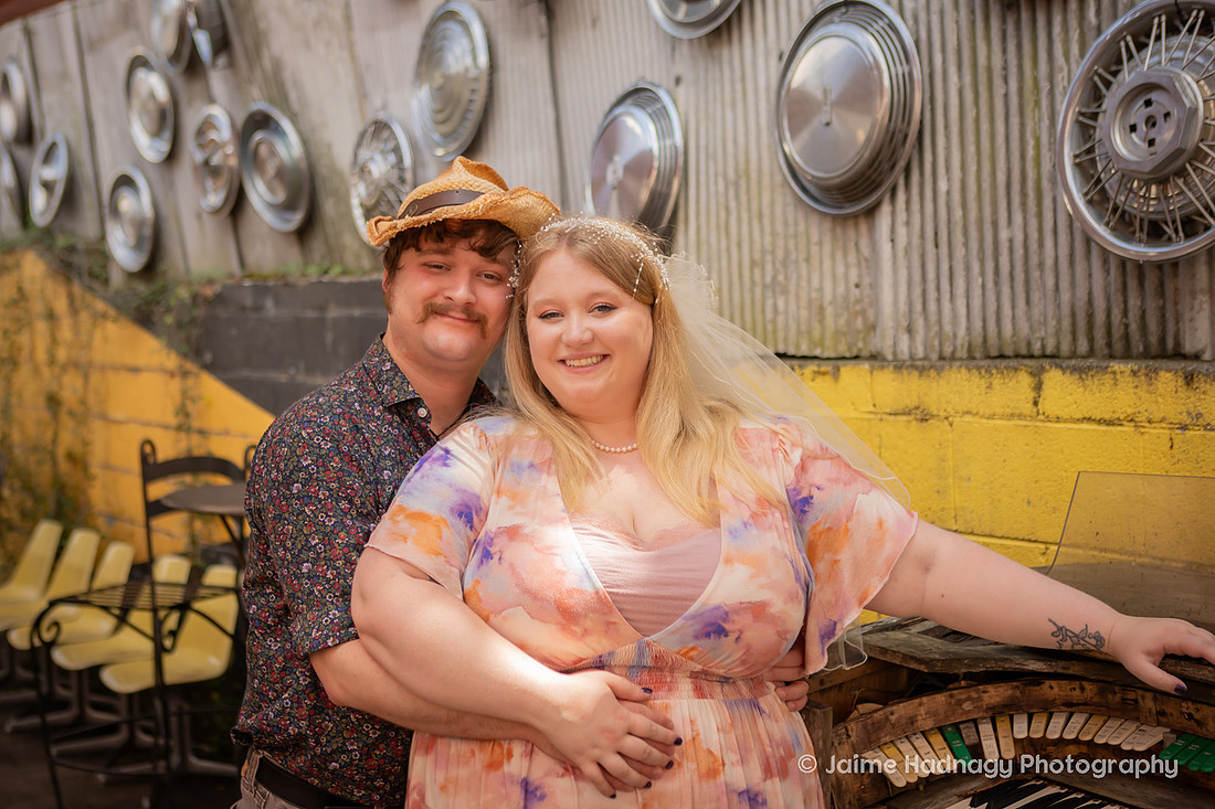 Getting Married at Fleetwoods Rock n Roll Chapel | Asheville Elopement Photographer