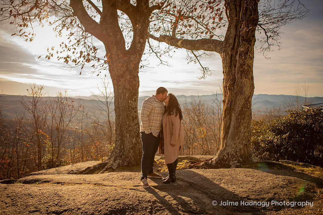 Fun Engagement Session in the Mountains of Western NC | Asheville Photographer