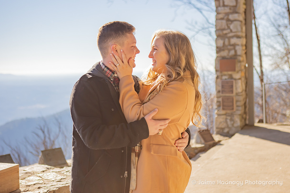 Asheville Engagement Photographer Goes to Pretty Place