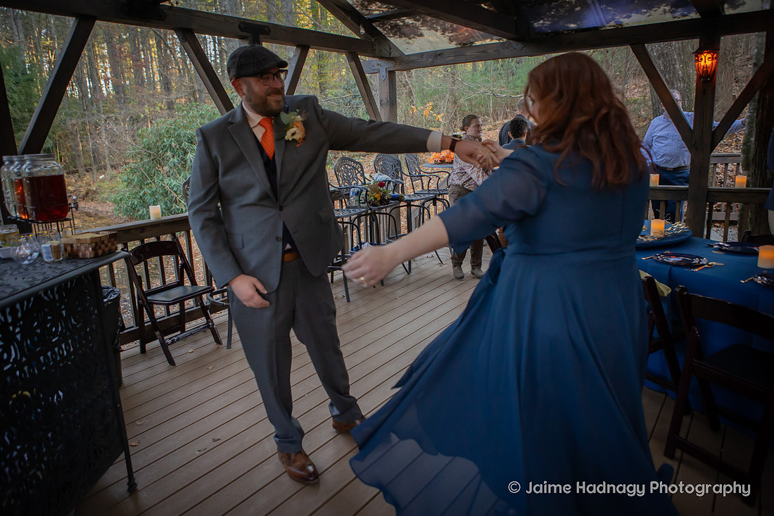 Outdoor Bride and Groom Portraits | Asheville Wedding Photographer