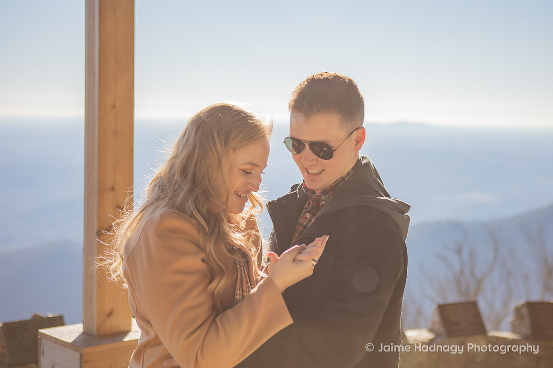 Asheville Engagement Photographer Goes to Pretty Place