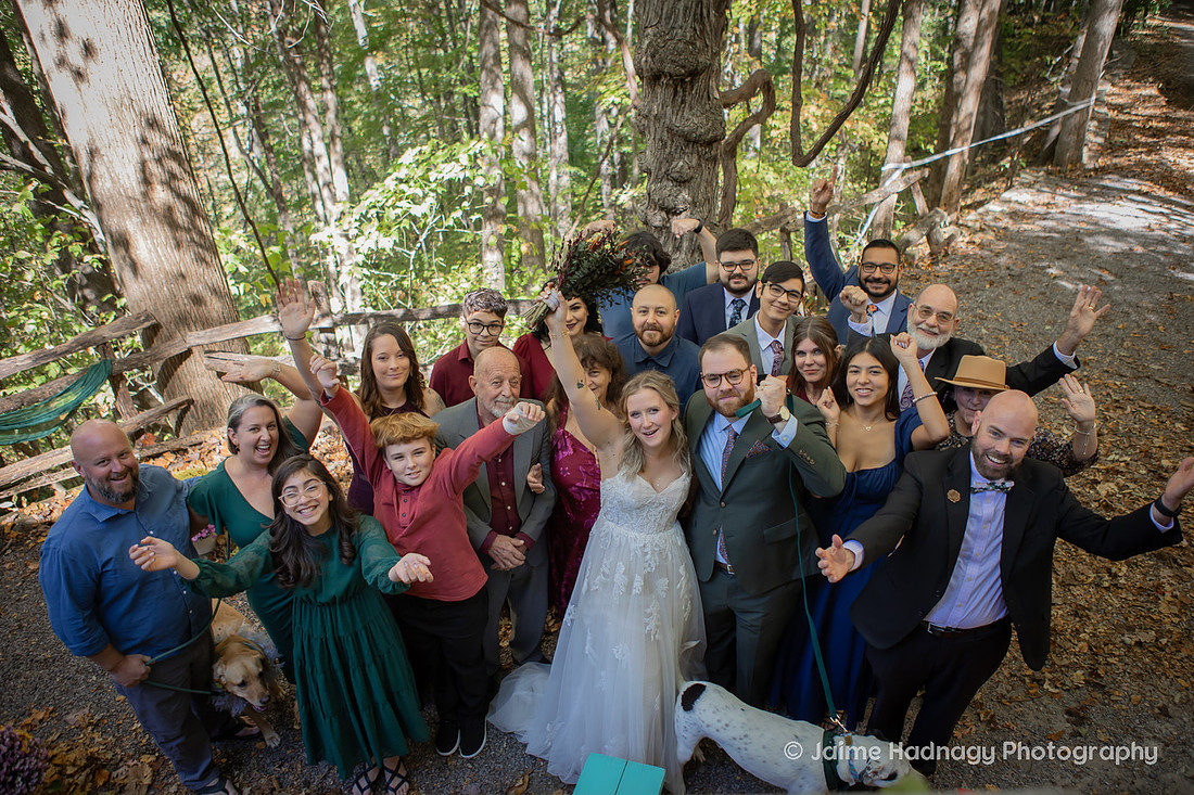 Outdoor Micro Wedding in WNC | Asheville Photographer