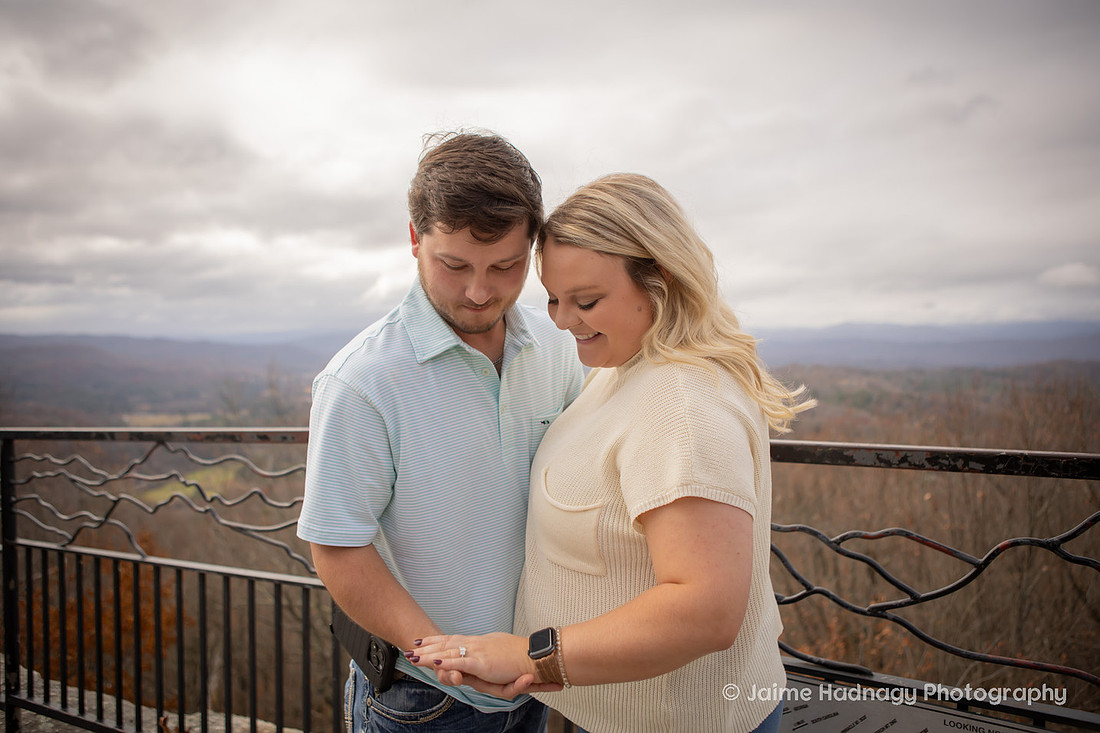 Hendersonville NC Engagement in the Mountains