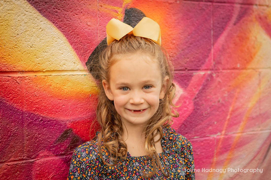 FUn Playful Outdoor Family Photos in the River Arts District Asheville