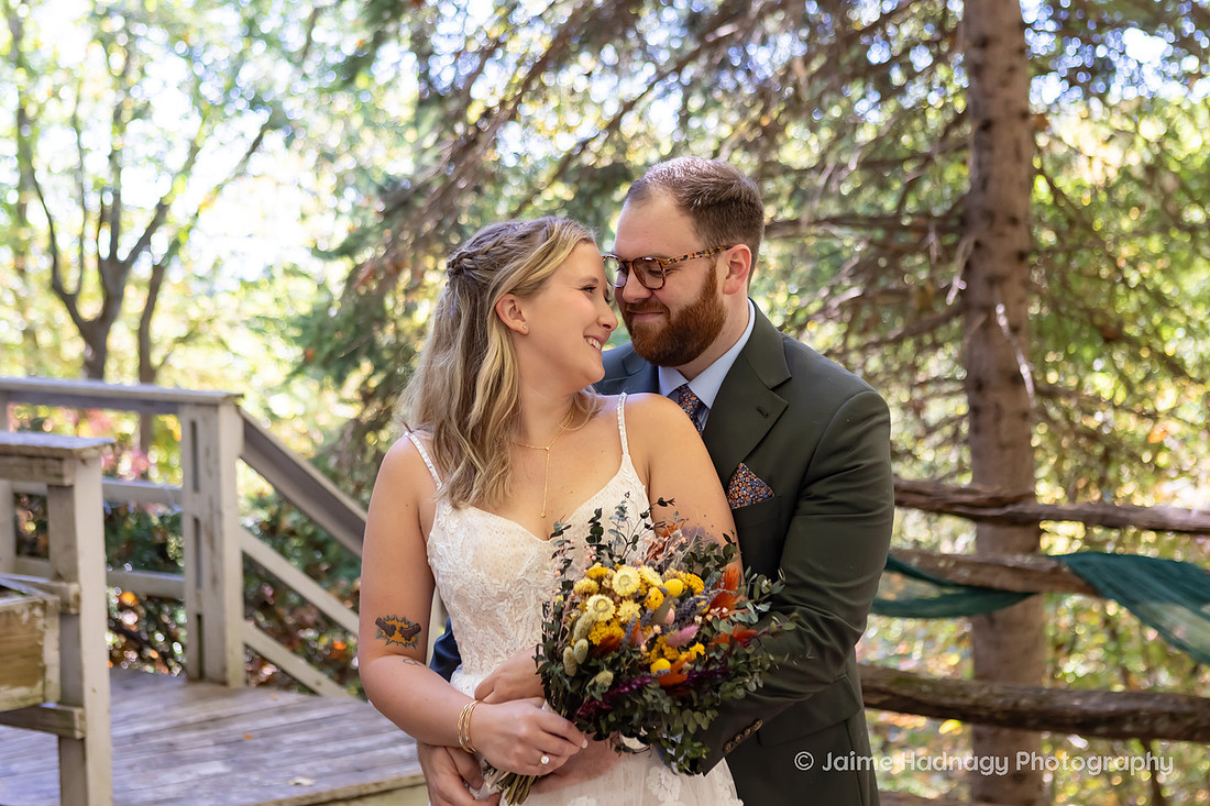 Outdoor Micro Wedding in WNC | Asheville Photographer