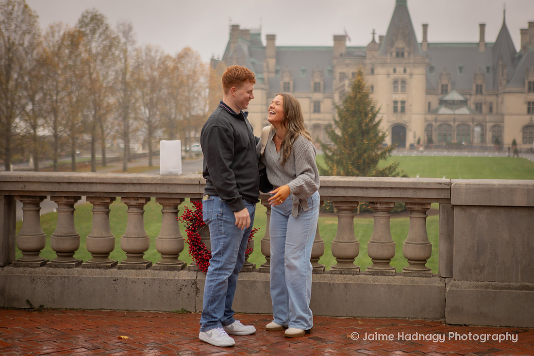 Engagement Photography at Biltmore Estate | Asheville Proposal Photographer
