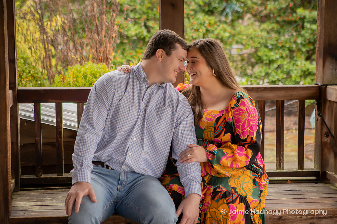 Arboretum Engagement Session | Asheville Photographer