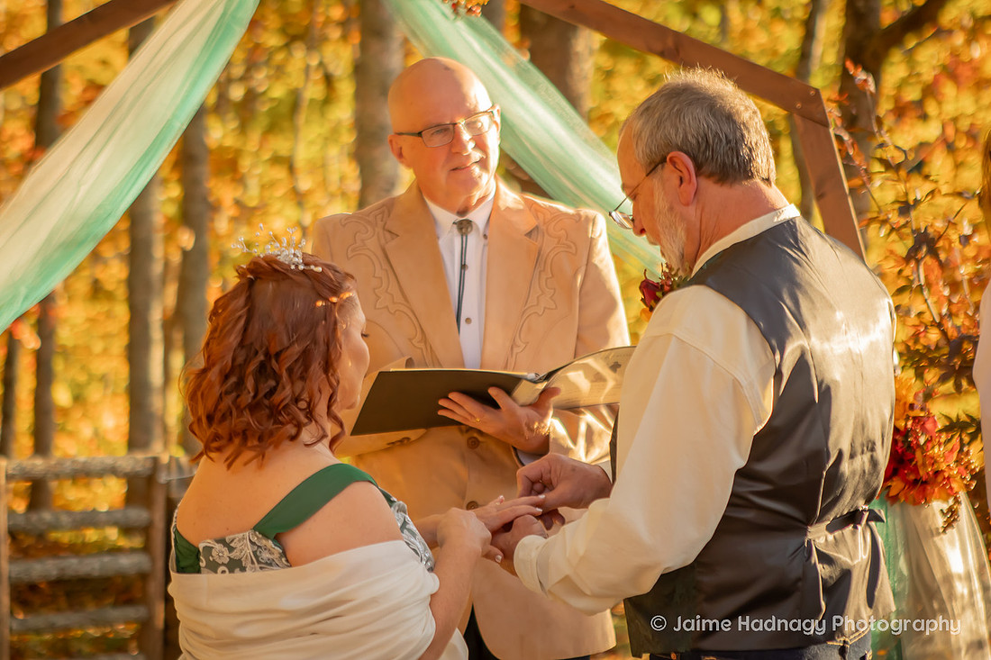 Asheville Wedding Photographer Fall Wedding in the Mountains