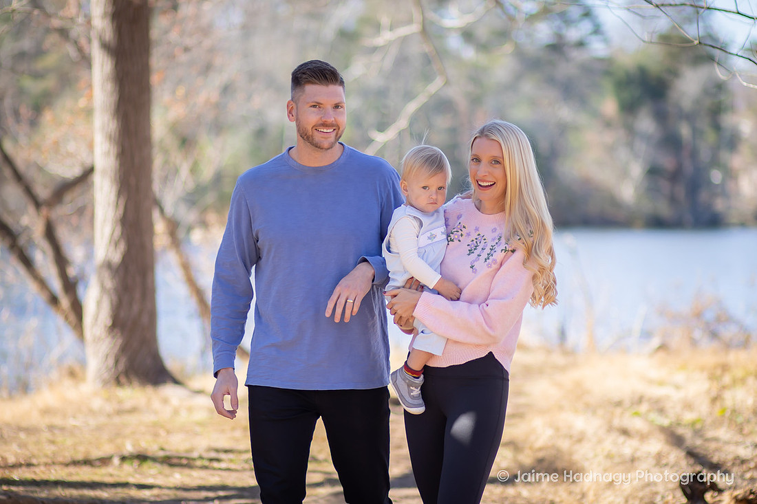 Family Photography in Asheville with One Year Old at Beaver Lake and the Bird Sanctuary