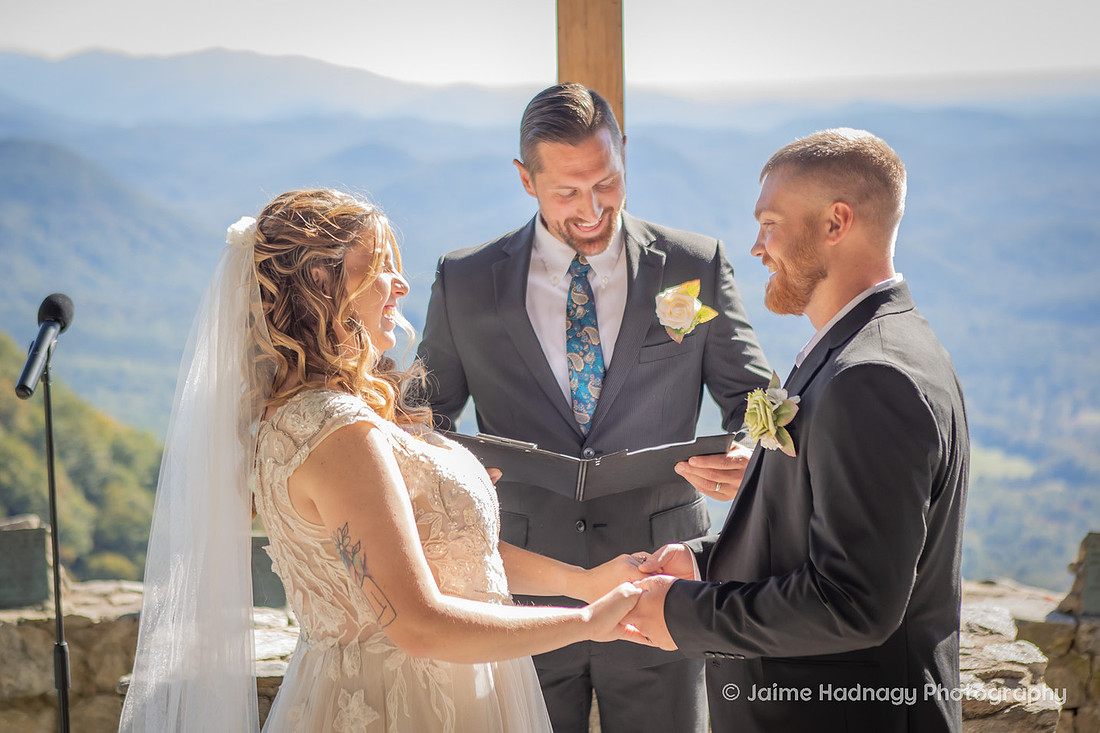 Mountain Wedding at Pretty Place Fred W. Simms Chapel | Asheville Photographer