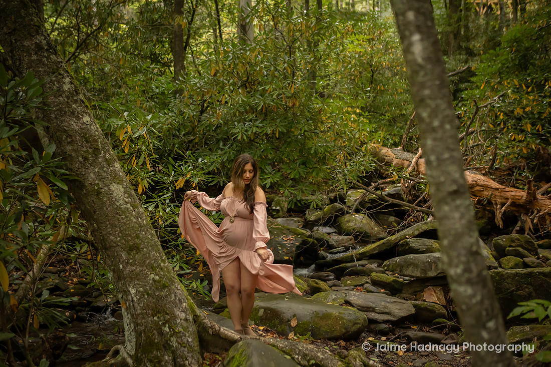 maternity photos in nature
