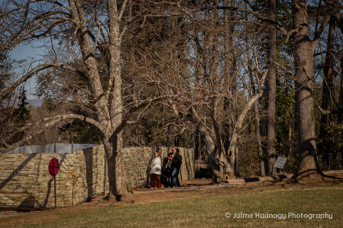 Surprise Proposal Photography at the Biltmore Estate
