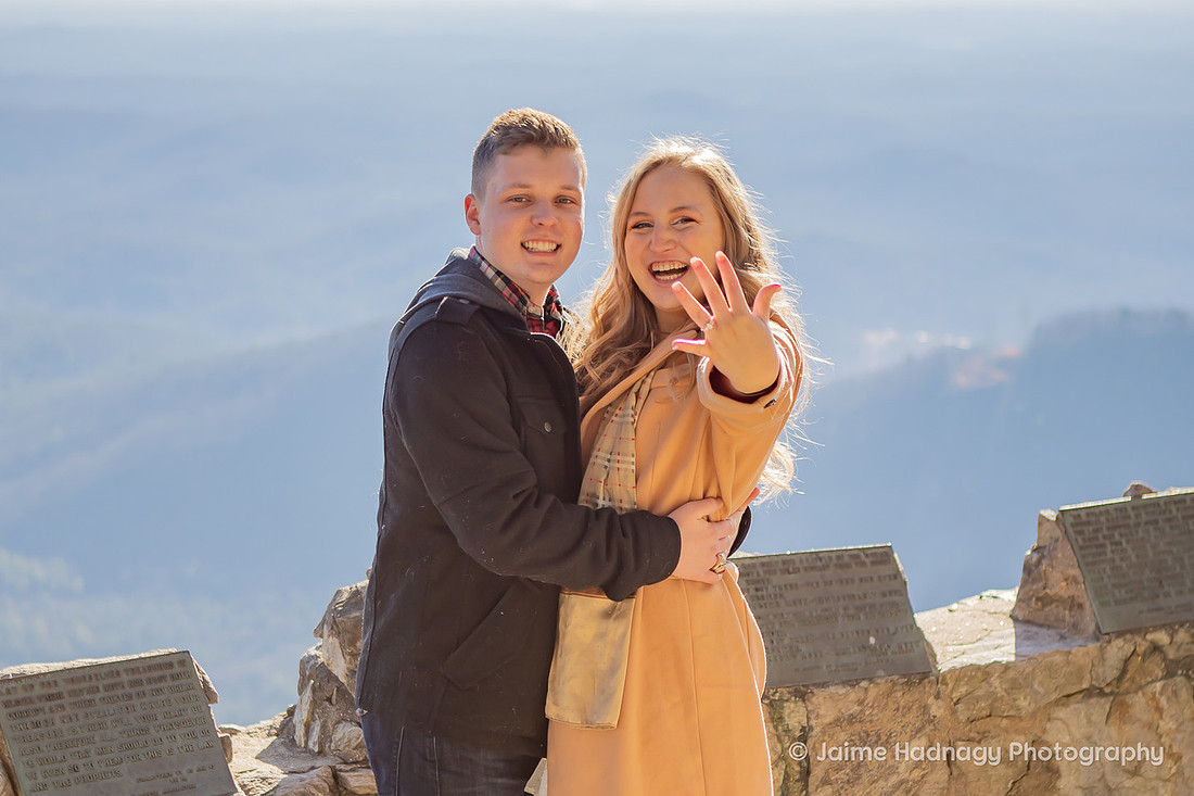 Asheville Engagement Photographer Goes to Pretty Place