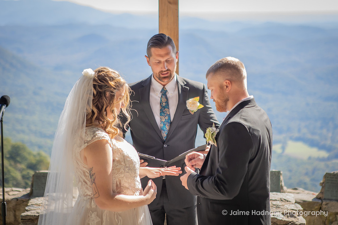 Mountain Wedding at Pretty Place Fred W. Simms Chapel | Asheville Photographer