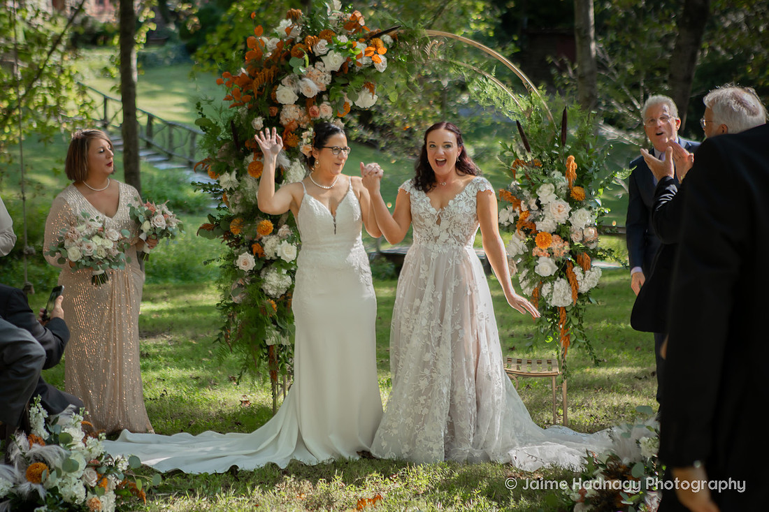 LGBT Wedding Ceremony in Asheville Douglas Ellington House | Photographer