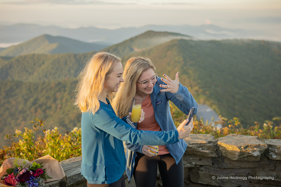 Mountain Engagement Photography | Asheville Photographer