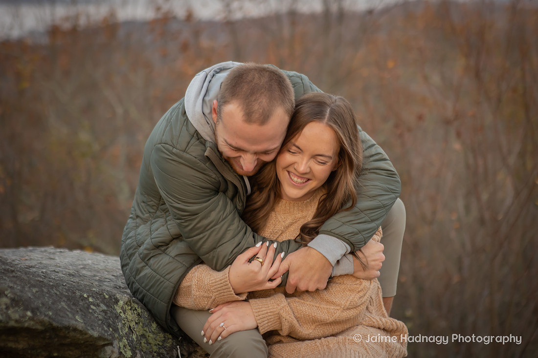 Engagement in the mountains | Asheville Proposal Photographer WNC