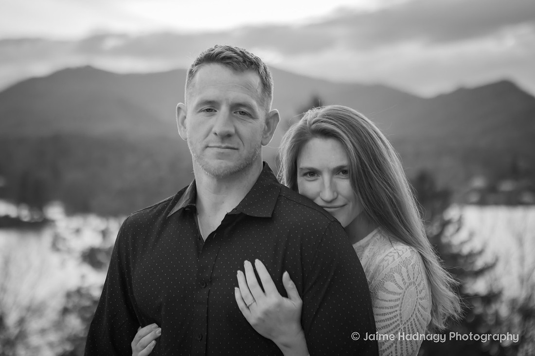 Sunset Wedding Photos at Lake Junaluska | Asheville Elopement Photographer