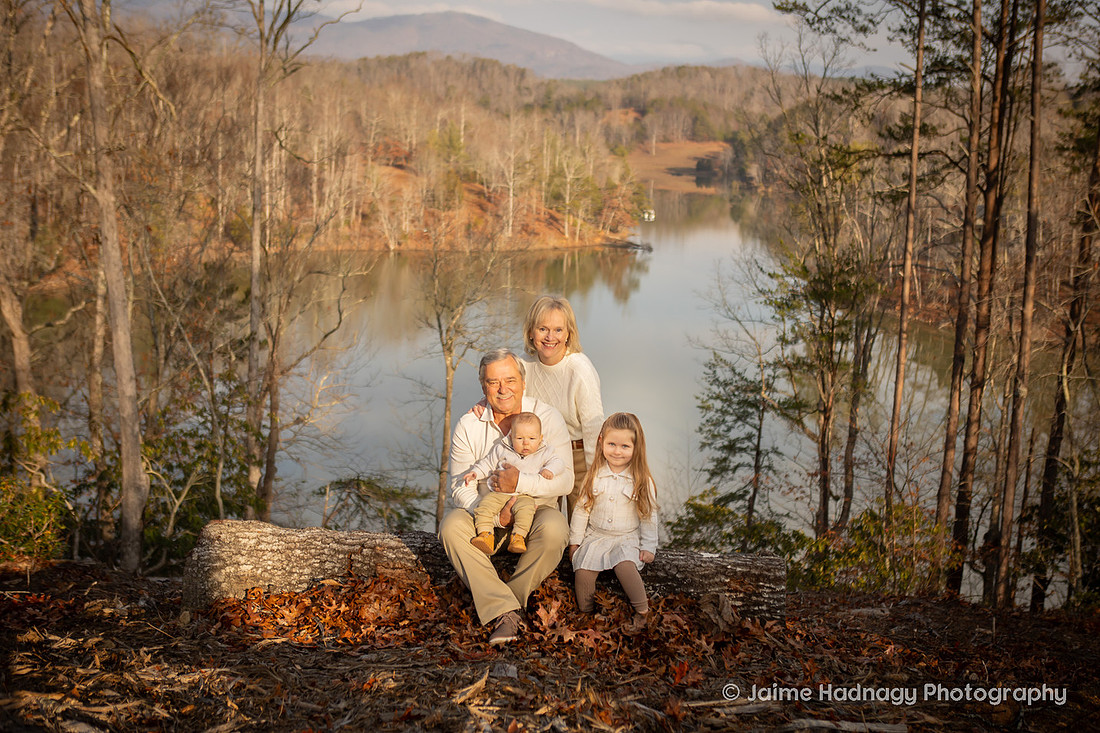 Lake House Family Photos | Asheville Photographer