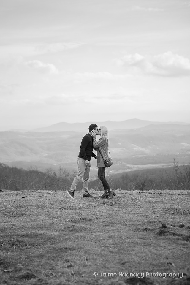 Mountain Surprise Proposal | Asheville Photographer