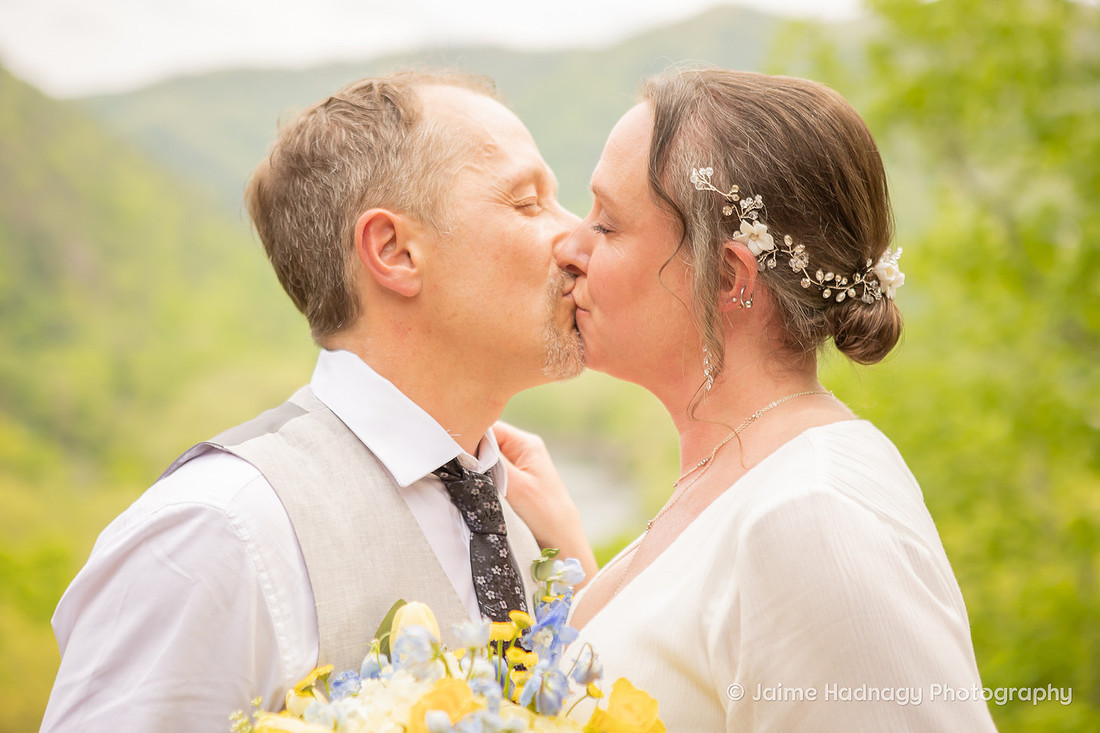 Romantic Elopement Photography in Hot Springs NC | Asheville Photographer