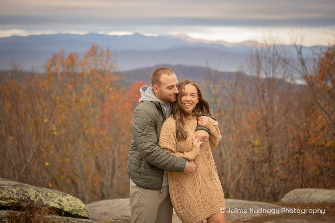 Engagement Photos in Hendersonville, NC