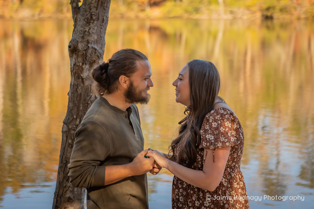 Surprise Proposal at Paris Mountain State Park