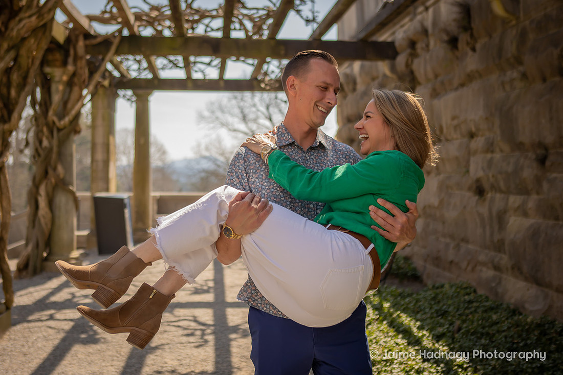 Asheville Photographer Biltmore Engagement Session
