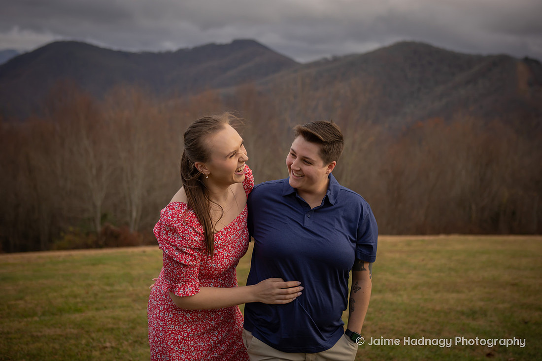 Engagement Photography at The Swag in Waynesville NC | Asheville Proposal Photographer