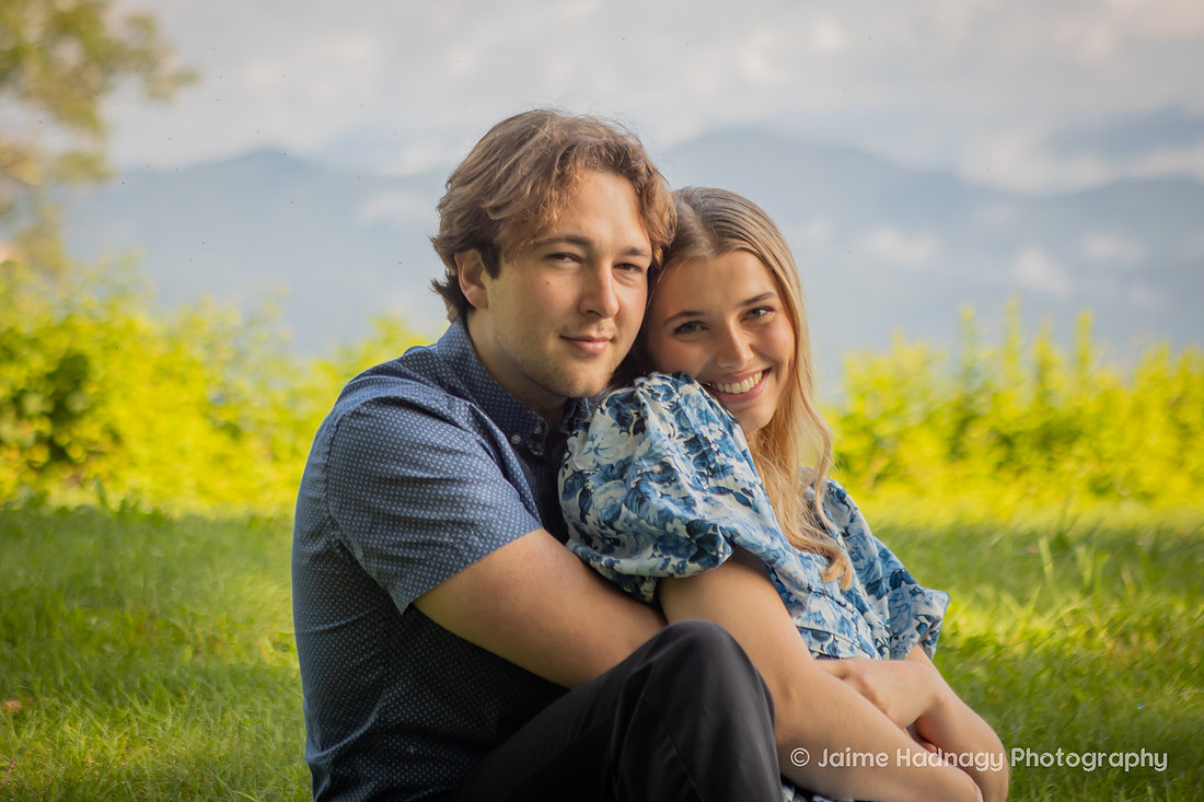 Asheville Engagement Photos in the Mountains | Blue Ridge Parkway | Photographer