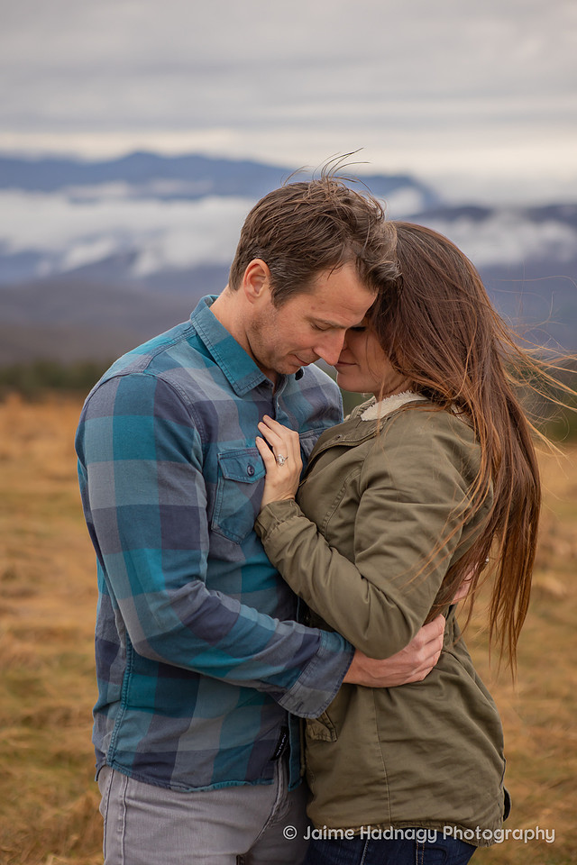 Max Patch Engagement Session | Asheville Photographer