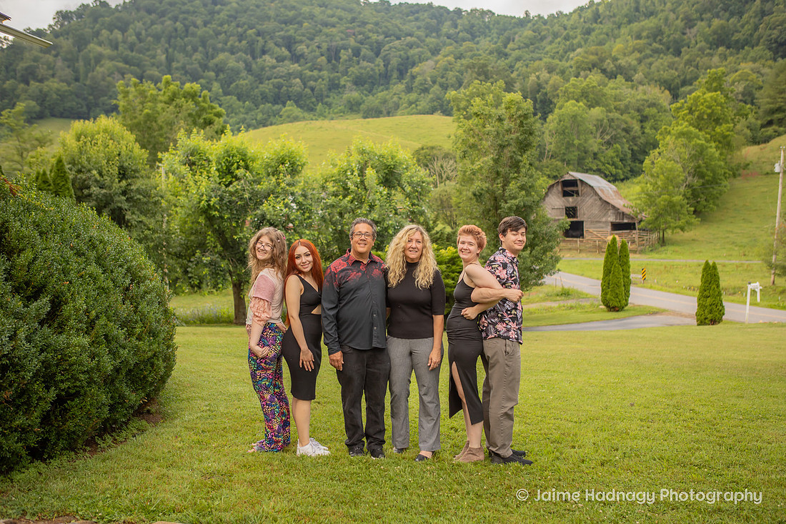 Playful Family photo session | Asheville Photographer