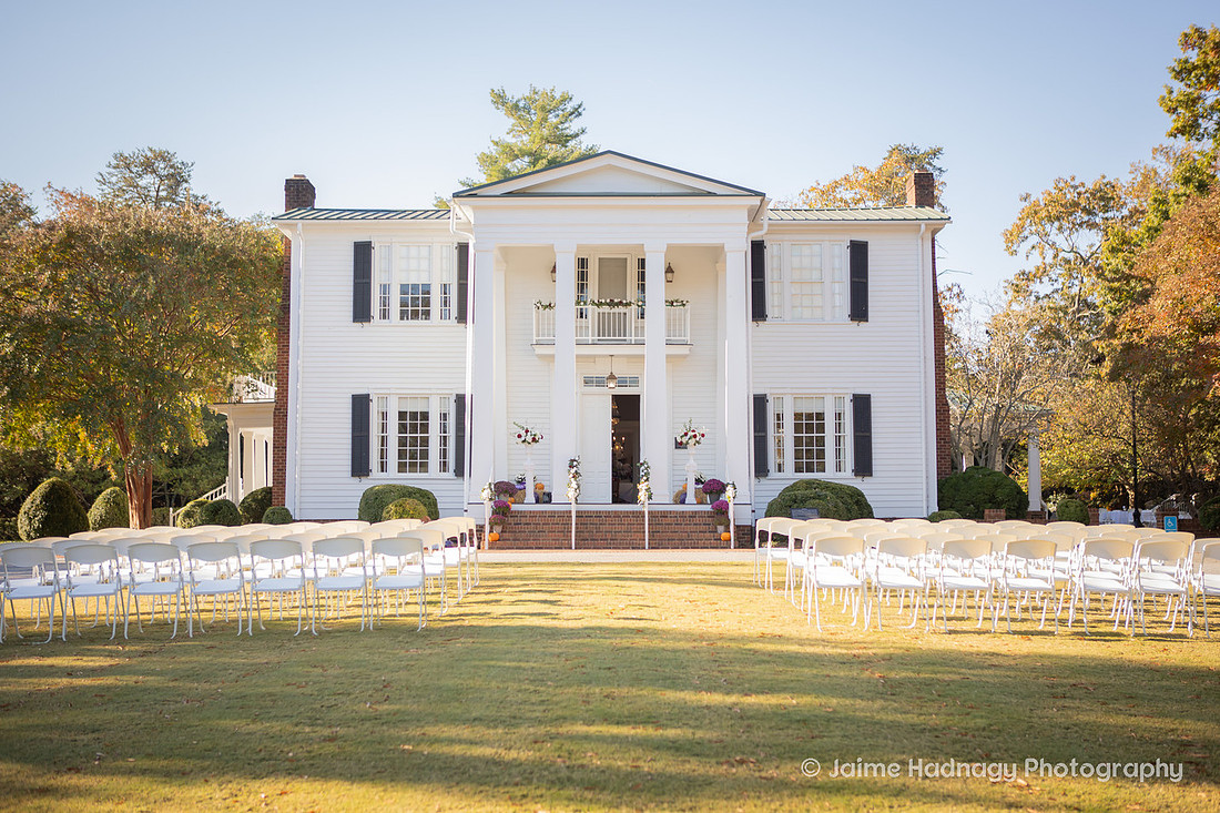 Wedding Set Up at Furman University