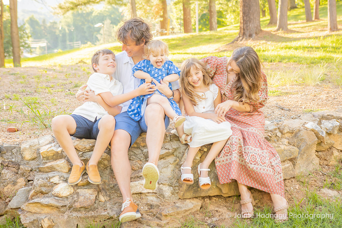 Outdoor Fall Family Photos | Asheville Photographer