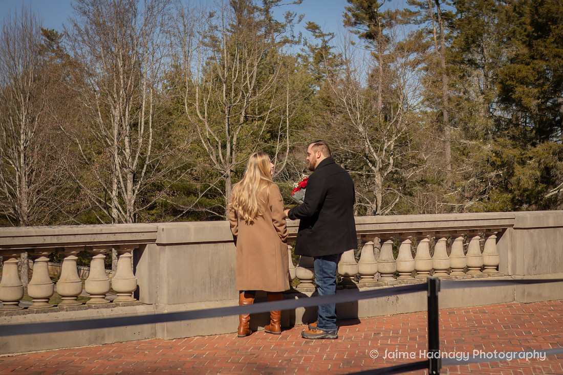 Surprise Proposal Photography at the Biltmore Estate