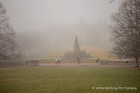 Lane & Logan: Foggy Winter Morning Surprise Proposal at The Biltmore House