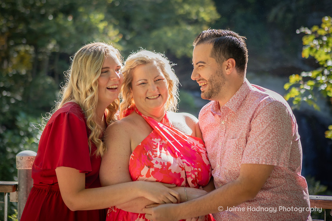 Elopement above Looking Glass Falls | Asheville Wedding Photographer