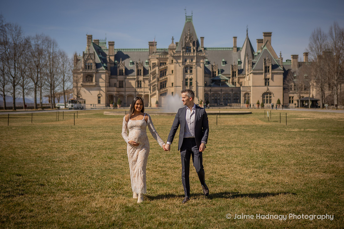 Stunning Maternity Photos in Asheville