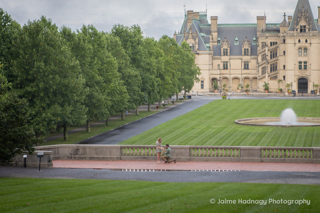 Proposal at The Biltmore Estate | Asheville Engagement Photographer
