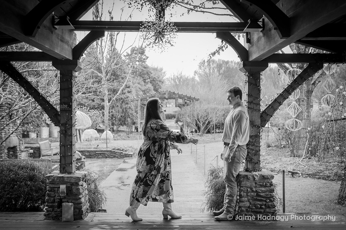 Arboretum Engagement Session | Asheville Photographer