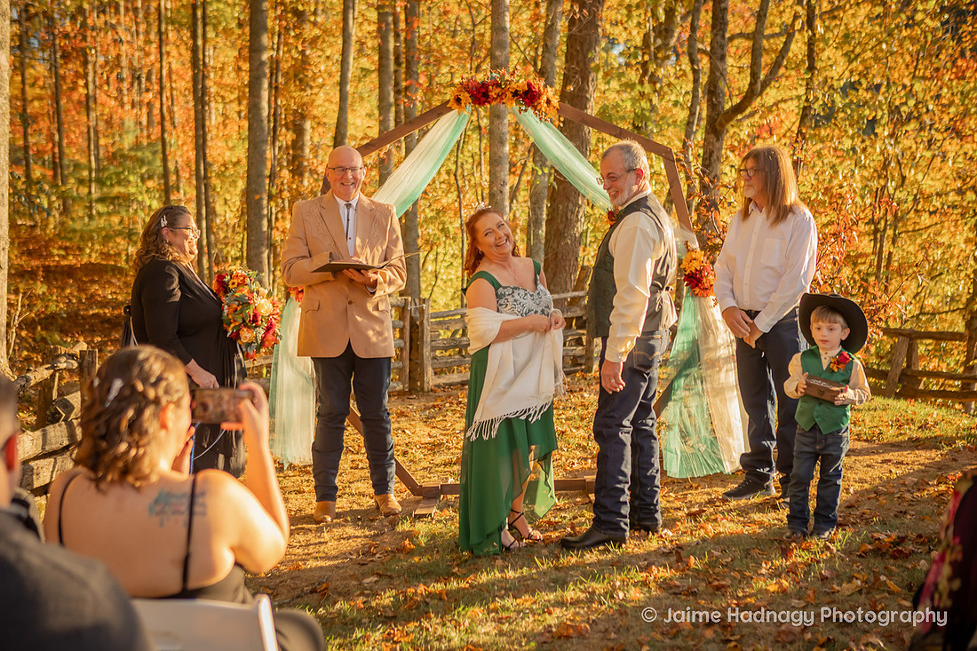 Asheville Wedding Photographer Fall Wedding in the Mountains