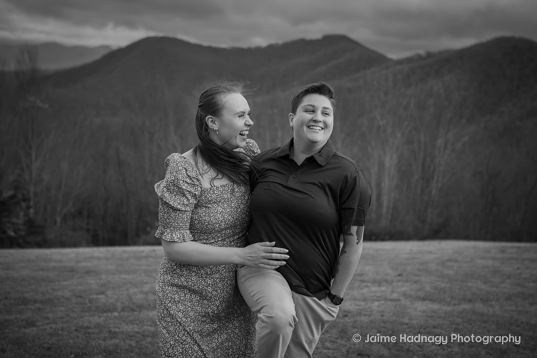 Engagement Photography at The Swag in Waynesville NC | Asheville Proposal Photographer